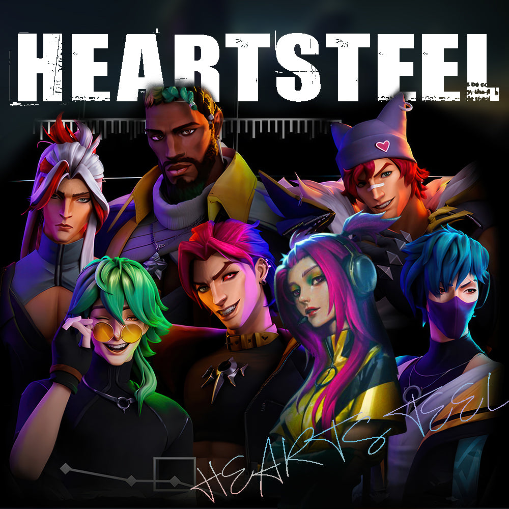 Avez-vous entendu le single PARANOIA de LOL Heartsteel?