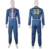 Homme TV Fallout(2024) Lucy Vault 33 Combinaison d'Abri Cosplay Costume Ver.3