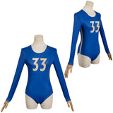 TV Fallout(2024) Lucy MacLean Justaucorps de Gymnastique Cosplay Costume