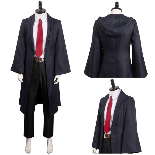 Costume Cosplay Mash Burnedead Mashle: Magic And Muscles - Cape + Uniforme Complet
