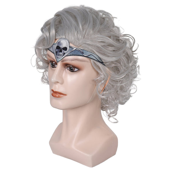 Lot De 2 Perruques Punk - Crête De Coq - Rose Et Bleu - Pour Cosplay, Fête, Déguisement - 9