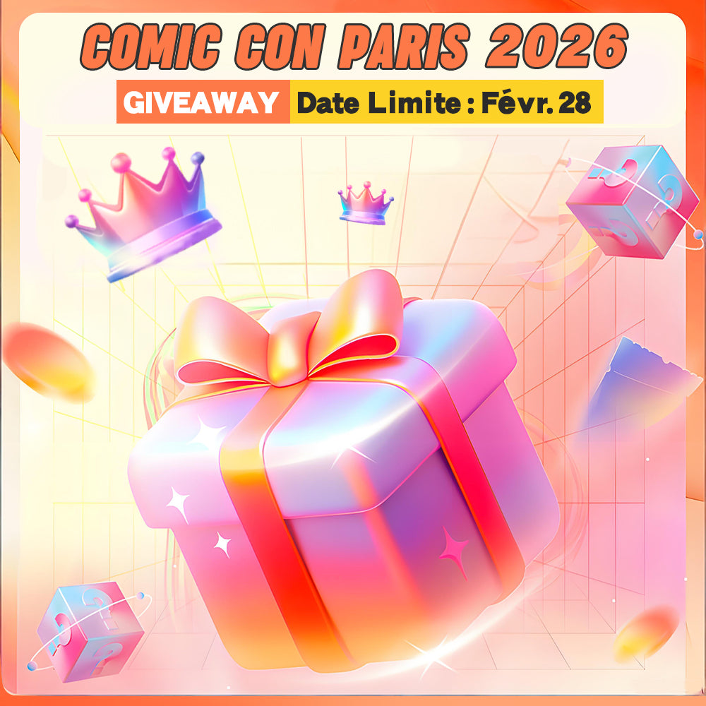 🎁Giveaway pour Comic Con Paris 2026