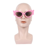 GOAT(2026) Bandeau Jaune et Lunettes Roses Cosplay Accessories