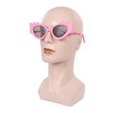GOAT(2026) Bandeau Jaune et Lunettes Roses Cosplay Accessories