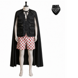 Cosplay Costume Carl Dungeon Crawler Carl Manga Cosplay Tenue Noire Homme