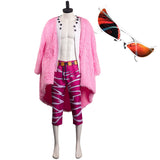 One Piece Donquixote Doflamingo Uniform Cosplay Costume Carnaval