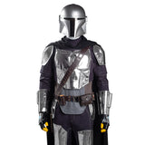 TV The Mando S2 Beskar Armor Manteau Uniform Cosplay Costume