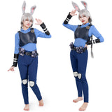 Femme Zootopia Judy Sans Perruque Cosplay Costume