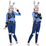 Femme Zootopia Judy Sans Perruque Cosplay Costume