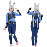 Femme Zootopia Judy Sans Perruque Cosplay Costume