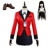 Kakegurui Compulsive Gambler Yumeko Jabami Cosplay Costume