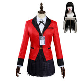 Kakegurui Compulsive Gambler Yumeko Jabami Cosplay Costume