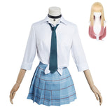 Sexy Cosplay Doll Marine Kitagawa Uniforme Scolaire Cosplay Costume