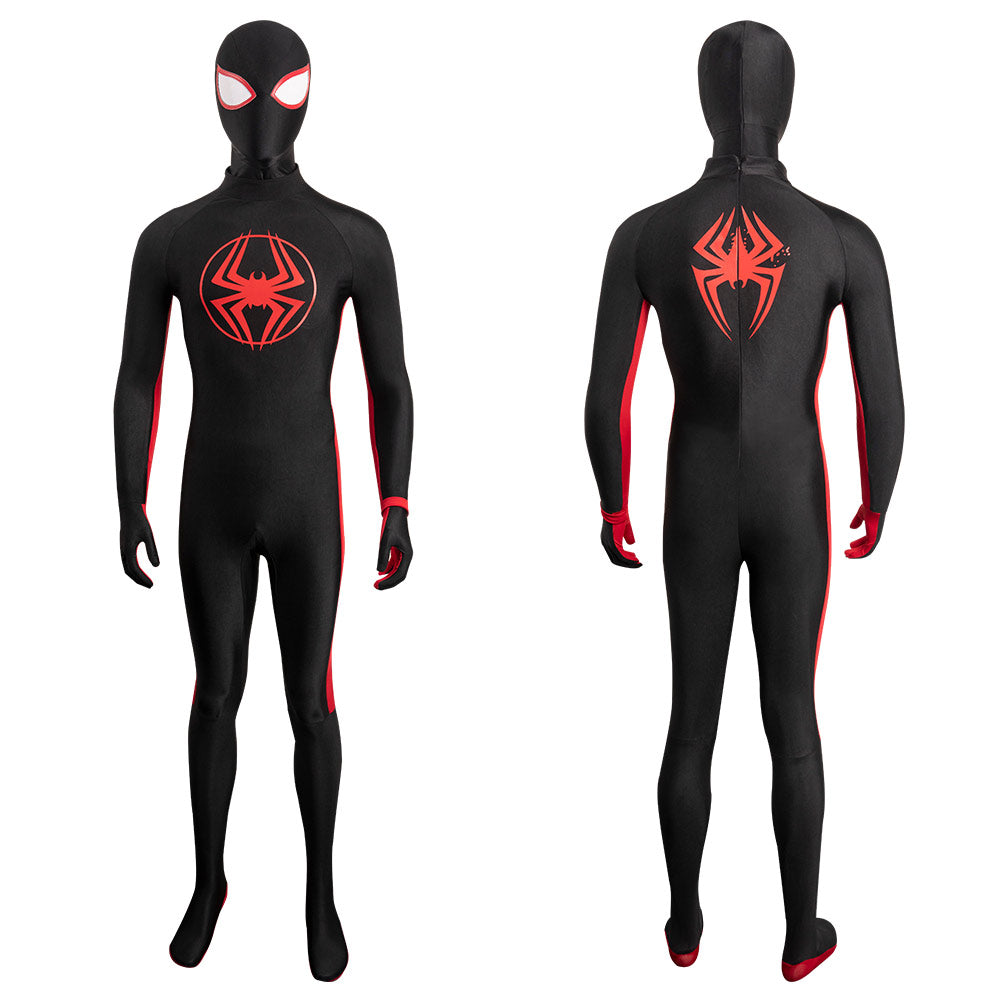 Adulte Spider-Man: Across the Spider-Verse Miles Morales Spiderman Cosplay Costume