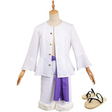 One Piece Luffy Nika Blanc Veste Cosplay Costume