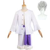 One Piece Luffy Nika Blanc Veste Cosplay Costume