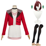 Dandadan(2024) Momo Ayase Tenue Rouge Cosplay Costume