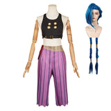 Arcane: League of Legends Saison 2(2024) Jinx Sans Accessoires Cosplay Costume