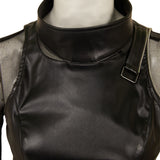 Rumi Mira Zoey Tenue Noire en Cuir Cosplay Costume