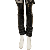 Rumi Mira Zoey Tenue Noire en Cuir Cosplay Costume