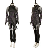 Rumi Mira Zoey Tenue Noire en Cuir Cosplay Costume