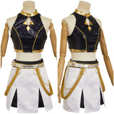 Mira Zoey Tenue à Bretelles Noir Cosplay Costume