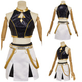 Mira Zoey Tenue à Bretelles Noir Cosplay Costume