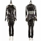Rumi Mira Zoey Tenue Noire en Cuir Cosplay Costume