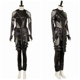 Rumi Mira Zoey Tenue Noire en Cuir Cosplay Costume