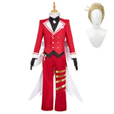 Hazbin Hotel 2(2025) Lucifer Tenue Rouge Butler Cosplay Costume