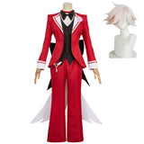 Hazbin Hotel 2(2025) Angel Dust Tenue Rouge Butler Cosplay Costume