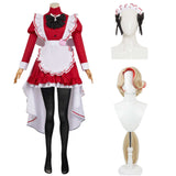 Hazbin Hotel 2(2025) Charlie Morningstar Ensemble Maid Robe Rouge Cosplay Costume