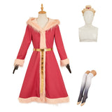 Hazbin Hotel 2(2025) Lucifer Tenue en Peluche Rouge Cosplay Costume