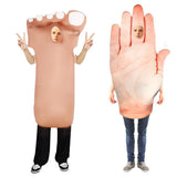 Déguisement Adulte Paume et Pieds Costume Amusant Pour Halloween