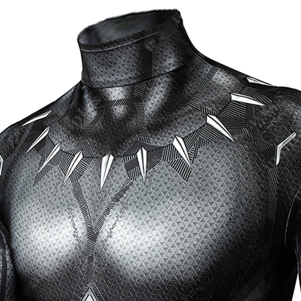 Comics Vengeurs Black Panther/Panthère noire T'Challa 3D Cosplay Costume