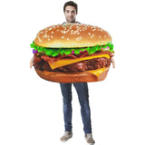 Déguisement Adulte Hot-dog/Hamburger/Frites Combinaison Costume Carnaval Halloween