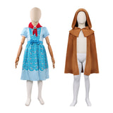 Enfant Stranger Things Saison 5 Holly Wheeler Robe Bleue Cosplay Costume