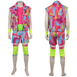 2023 Film Barbie Ken Plage Uniform Ryan Gosling Cosplay Costume Rollerblade
