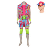 2023 Barbie Ken Plage Uniform Ryan Gosling Cosplay Costume Rollerblade