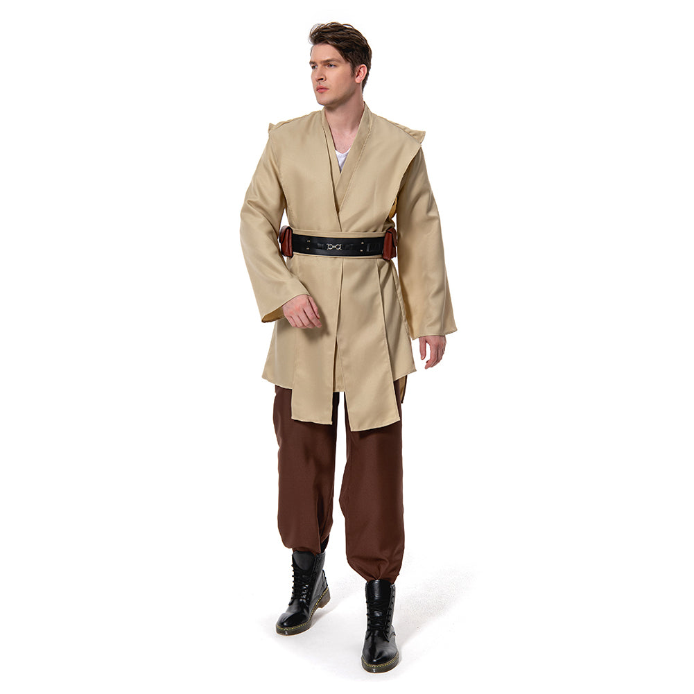 Tales Of The Jedi Qui Gon Jinn Uniform Cosplay Costume