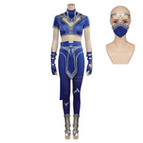 Mortal Kombat MK Kitana Jeu Cosplay Costume