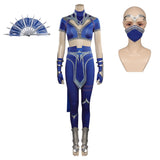 Mortal Kombat MK Kitana Jeu Cosplay Costume