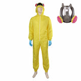 Breaking Bad Walter White Jaune Combinaison Cosplay Costume