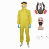 Breaking Bad Walter White Jaune Combinaison Cosplay Costume