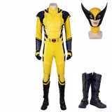 Deadpool & Wolverine(2024) Wolverine Combinaison Jaune Cosplay Costume