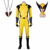 Deadpool & Wolverine(2024) Wolverine Combinaison Jaune Cosplay Costume