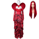 Descendants: L'Ascension de Red(2024) Queen of Hearts Cosplay Costume