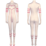 Hazbin Hotel(2024) Angel Dust Combinaison Blanche Cosplay Costume