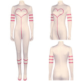 Hazbin Hotel(2024) Angel Dust Combinaison Blanche Cosplay Costume