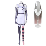 Hazbin Hotel(2024) Vaggie Tenue Blanche Cosplay Costume Ver.2